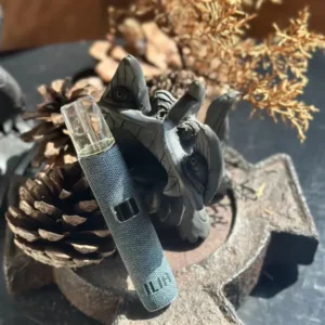 ILIA哩啞布紋主機、 通用一代煙彈- 外觀耐磨-輸出穩定 - 布纹藍