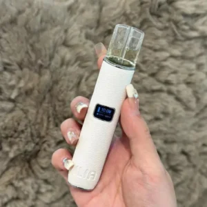 ILIA哩啞皮革主機-通用一代煙彈 -智能調節-手感厚實-台灣現貨 - 幕雪白