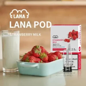 LANA發光煙彈-通用一代主機-原裝正品-霧化均匀 - 草莓牛奶