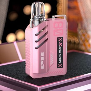 思博瑞SP2S-NEW Max主機-超炫酷機械感外觀-霧化功率大-續航穩定 - 粉色