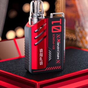 思博瑞SP2S-NEW Max主機-超炫酷機械感外觀-霧化功率大-續航穩定 - 红色