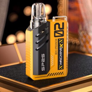 思博瑞SP2S-NEW Max主機-超炫酷機械感外觀-霧化功率大-續航穩定 - 黄色