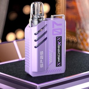 思博瑞SP2S-NEW Max主機-超炫酷機械感外觀-霧化功率大-續航穩定 - 紫色