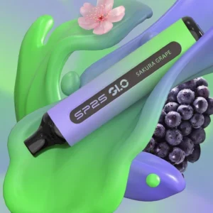 SP2S思博瑞-7000口拋棄式-霧化均匀-台灣正品 - 樱花葡萄