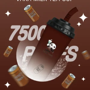 VAKA奶茶杯-7500口拋棄式 -大容量-絲滑順口-續航穩定 - 沙士汽水