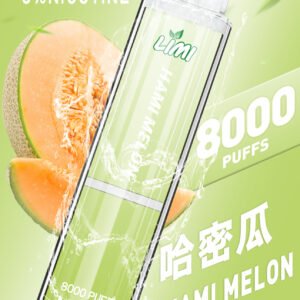 LIMI 8000口抛棄式-超大容量-外觀發光-口感醇厚-續航穩定 - 哈密瓜