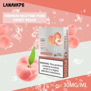LANA發光煙彈-通用一代主機-原裝正品-霧化均匀 - 水蜜桃
