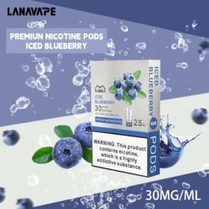 LANA發光煙彈-通用一代主機-原裝正品-霧化均匀 - 藍莓