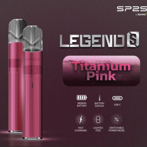 SP2S思博瑞-鈦色主機-通用一代煙彈-霧化均匀-台灣現貨 - 鈦粉