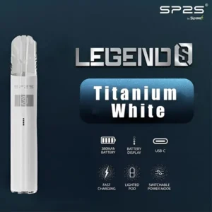 SP2S思博瑞-鈦色主機-通用一代煙彈-霧化均匀-台灣現貨 - 鈦鎳白